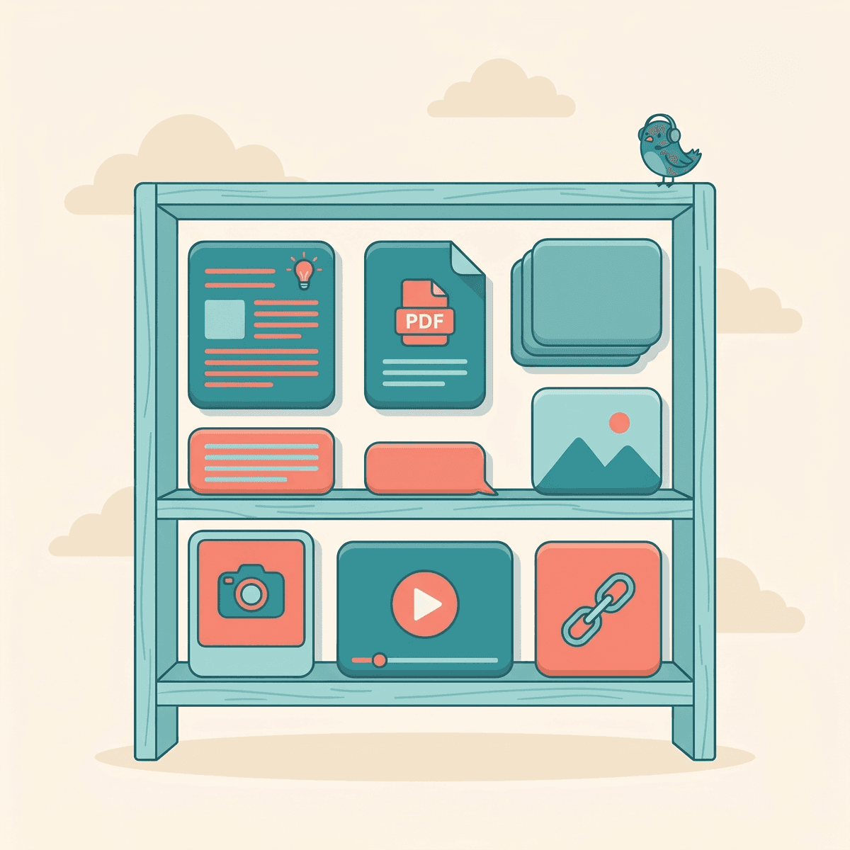 Content library interface